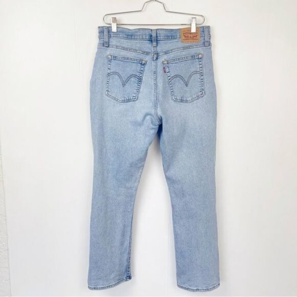 LEVI'S WEDGIE STRAIGHT FIT JEANS BRIDGE OF BELFLOWER 31 - Picture 8 of 12